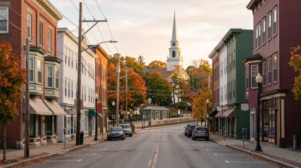 Autumn in Ashland, Massachusetts